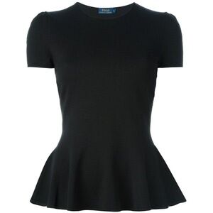 Polo by Ralph Lauren Black Short Sleeve Top